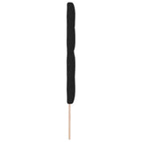 Headboard Height Adjustable with Headboard Black 160 cm Fabric 3337836