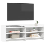 TV Cabinet 135 x 33 x 47 cm White Engineered Wood 8011227