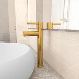 Bathroom Mixer Tap Gold 12x30 cm 149089