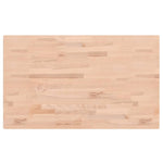 Table Top 100x60x1.5 cm Rectangular Solid Wood Beech 3188881