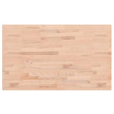 Table Top 100x60x1.5 cm Rectangular Solid Wood Beech 3188881