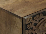 Bathroom Hanging Cabinet with Storage Brown 38 x 33.5 x 48 cm 4018352