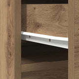Highboard Artisan Oak 37.5x35x180 cm Engineered Wood 861669