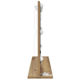 Vanity Mirror Rectangular Artisan Oak 80 x 55 x 18 cm 868300