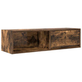 TV Cabinet Smoked Oak 100x31x25.5 cm Engineered Wood 861480