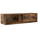 ZNTS TV Cabinet Smoked Oak 100x31x25.5 cm Engineered Wood 861480
