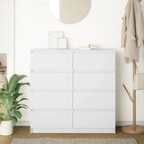 Sideboard White 100x35x99 cm Engineered Wood 3328489