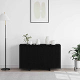 Sideboard Black oak 120 x 41 x 75 cm Engineered wood 3333905