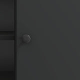 TV Cabinet Black 102 x 34.5 x 50 cm Engineered Wood 895616