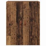 Wall Cabinet Old Wood 69.5 x 34 x 90 cm Engineered Wood 879507