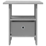 Bedside Table 2 pcs Grey Sonoma 41 x 40 x 45 cm Engineered Wood 8000431