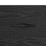 TV Cabinet Black oak 150 x 36 x 30 cm Engineered wood 882328