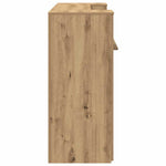 Reception Desk Artisan Oak 180x50x103.5 cm Engineered Wood 3324213