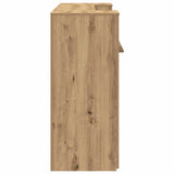 Reception Desk Artisan Oak 180x50x103.5 cm Engineered Wood 3324213