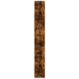 Bookcase Smoked Oak 60x24x176 cm Engineered Wood 857825