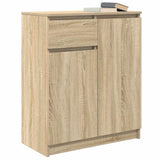 Sideboard with Drawer Sonoma Oak 71x35x84 cm Engineered Wood 861591