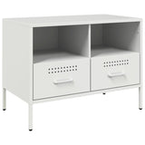 TV Cabinet White 68x39x50.5 cm Steel 843052