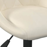 Dining Chair Cream Velvet 335359