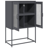 Highboard Anthracite 68x39x107 cm Steel 853376