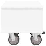 TV Stand White 37 x 35 x 35 cm Engineered Wood 891048