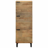 Highboard Brown 40x33x110 cm Solid Wood Mango 4017749