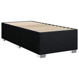 Bed Frame without Mattress Black Single Fabric 3284507
