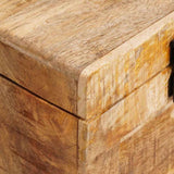Storage Box with Storage 70 x 35 x 40 cm Solid mango wood 4104571