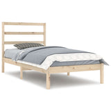 Bed Frame without Mattress 90x200 cm Solid Wood Pine 3104918