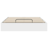 Ottoman Bed Frame White 193 x 140 x 25 cm Engineered Wood 3409269