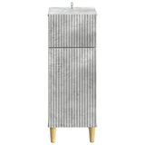 Bathroom Storage Cainet ARNHEM Concrete Grey 30 x 31 x 80 cm 896608