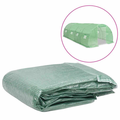 Greenhouse Replacement Cover 300x600x200 cm Green 316431