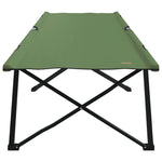 Folding Camping Bed Folding 2 pcs Amy yellow 206 x 76 x 74 cm 42003172