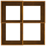 Garden Planter Rusty 80 x 80 x 48 cm Weathering steel 865847