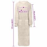 Robe KINN Cream XXL Cotton 4100885