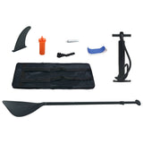 Stand Up Paddle Board Set SUP Surfboard Inflatable Blue and White 92204