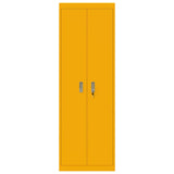 Storage Cabinet Mustard Yellow 60 x 40 x180 cm Steel 3406199
