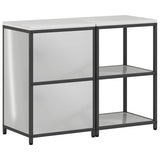Kitchen Storage Set HATTEM 2 pcs Silver Galvanised Steel 3392692