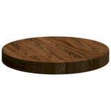 Table Top Light Brown 40 x 4 cm Solid Oak Wood 42016014
