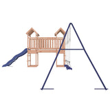 Outdoor Playset Blue, Brown Solid Douglas wood, Polypropylene 3155826