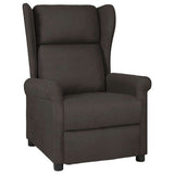 Recliner Chair Taupe Fabric 340957