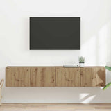 TV Wall Cabinet 2 pcs Artisian Oak 78.5 x 31 x 29.5 cm 892228