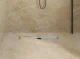 Shower Drain 2-in-1 with 360&deg Siphon Silver 60 cm 42015962