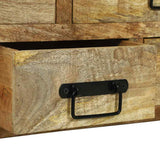 Coffee Table with Drawer Brown 90 x 50 x 38 cm Solid Mango Wood 4104724