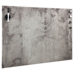 Wall Mounted Magnetic Board Glass 80x60 cm 285390