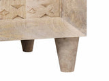 Bathroom Furniture Set with Shelf 2 pcs White Engineered Wood 3310072