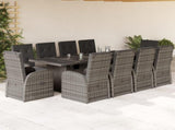 Garden Dining Set Grey, Dark Grey 3277623