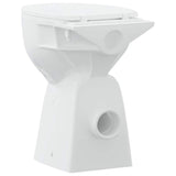 Rimless Toilet 7 cm Extra Height Soft Close Ceramic White 145779