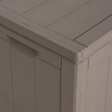 Garden Storage Box 180L Brown PP Wood Look 151231