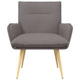 Armchair Taupe Fabric 42047704