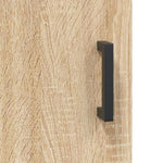 Highboard Sonoma Oak 69.5x34x180 cm Engineered Wood 3199876